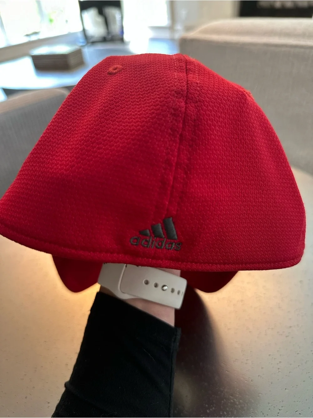 adidas Red Men’s Classic Logo Baseball Cap